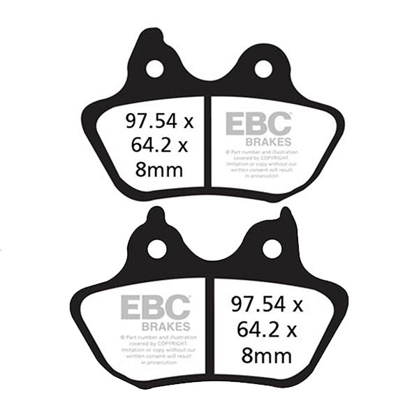 EBC FA434V тормозные колодки для Harley-Davidson / FA434, FA434HH
