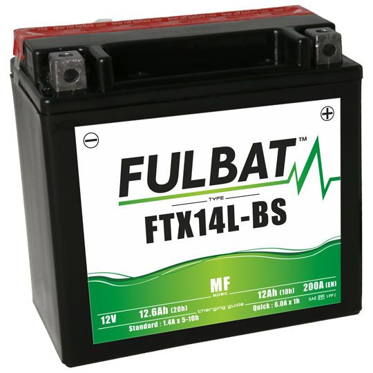 Аккумулятор FTX14L-BS / YTX14L-BS MF