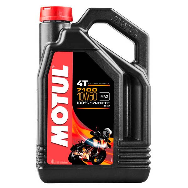 MOTUL 104098 моторное масло 7100 4T 10W50 4л