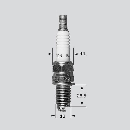 Свеча зажигания 8022/T10 / REK6YC (LMAR8A-9, LMAR8A-9S, LMAR8C-9)